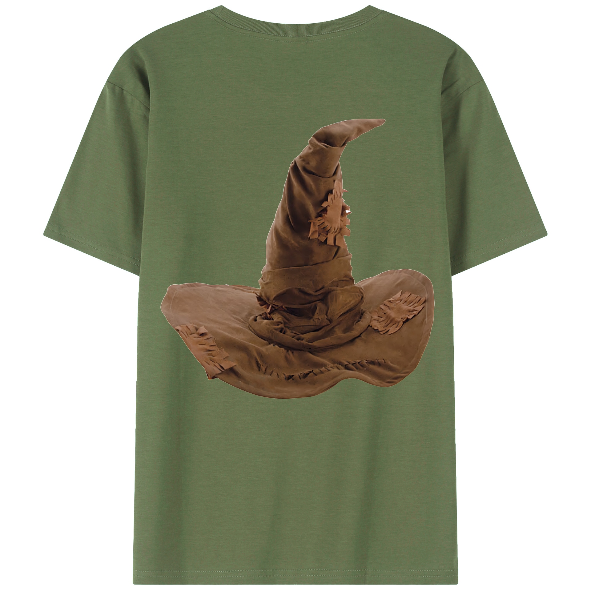 （画像用） Harry Potter ハリー・ポッターシリーズ 綿100％ メンズ半袖Tシャツ（バックプリント） 通気性
